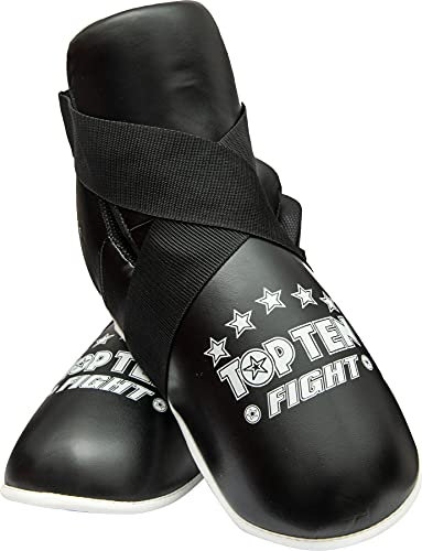 TOP TEN Fußschutz „Fight“ - schwarz, Gr. L