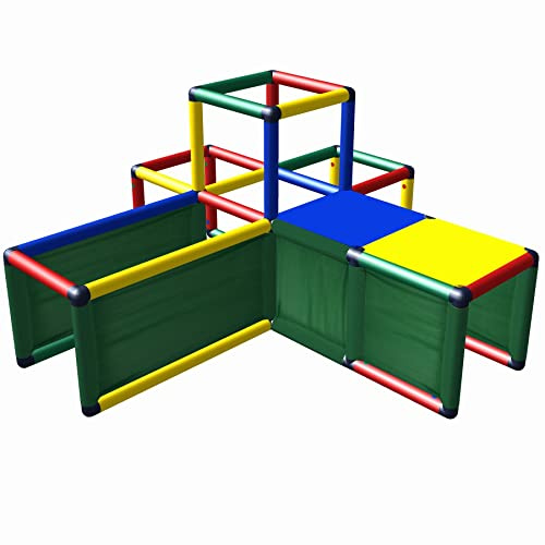 move and stic - Krabbelturm BELA Spielturm für Kinderzimmer Spielzimmer oder Garten geeignet