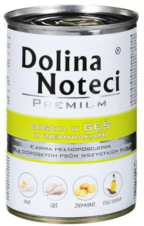 DNP Sp. z o.o. Dolina Noteci Dog Trockenfutter 400G Gans/Potatka Can / 12