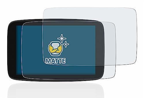 BROTECT Entspiegelungs-Schutzfolie für TomTom Go Expert 7 (2 Stück) Matte Displayschutz-Folie, Anti-Reflex, Anti-Fingerprint