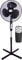 Prem-i-air 16 Inch (40 cm) Oscillating and Height Adjustable 3-Speed Pedestal Fan with Remote Control and Timer - Perfect for Home or Office Use