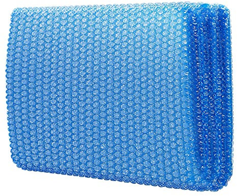 120x300cm Film D'isolation Thermique pour Piscine,Bâches Bulle Piscine Rectangulaire,Piscine Solaire Couverture Pool,Bâche Solaire à Bulles pour Piscine Ronde, Couverture de Protection Piscine