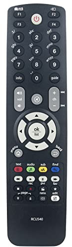 RCU540 Ersatz Fernbedienung Fit für Ferguson HD Satellite receivers Ariva 150 52E 102mini 102E 103 202E 203 150Combo 152Combo 250Combo 252Combo 53 102mini 102E 103 103mini 202E 203