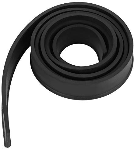 Squeegee Rubber Replacement, Window Cleaning Squeegee Blade, Soft Rubber 105cm Adjustable Size Strip, Shower Squeegee Window Glass Wiper Cleaner Accessory