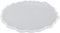 Cyrank Moule Resine Epoxy, Moule en Silicone, Grand Moule Rond en Résine Plateau De Service Irrégulier en Silicone Plateau à Fruits Moule en Silicone époxy Moule De Dessous De Verre, 26cm