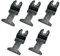 Pack of 5 x 45mm Wide Coarse Oscillating Multi Tool Blades/Wood Cutter Saw Blades Set Compatible with Dremel Fein Multimaster Makita Stanley Worx Dewalt Multi Tool Etc Oscillating Multitool Blade