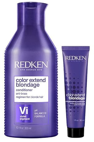 Redken DUO Color Extend Blondage Conditioner 300ml and MINI Color Extend Blondage Conditioner 30ml