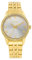 s.Oliver Armbanduhr Damen Quarzuhr Analog, mit Edelstahl Armband, Gold, 5 bar Wasserdicht, Kommt in Uhren Geschenk Box, 2035433