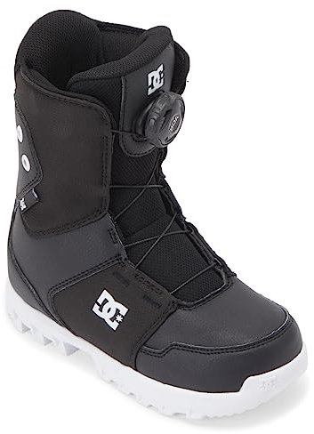 DC Shoes Youth Scout - BOA® Snowboard Boots for Kids - Boa®-Snowboardboots - Kinder - 33 - Schwarz