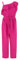 Tuta Intera Salopetta Lunga Bambina Casual (cod. 8817) (6 anni, Fucsia)