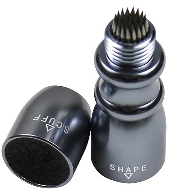 PolyMath 2 in 1 Cue Tip Pricker Steek 3 in 1 Pool Cue Tip Tool 5 in 1 Cue Tip Reparatur Snooker Zubehör für Billard Cue Tip Tool Reparatur Billard Zubehör Werkzeug Geschenke-Shaper Scuffer Belüfter