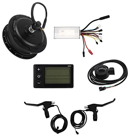 Premium-Motorsteuerungs-Kit, Umrüstsatz für Elektrofahrräder mit Frontantrieb, Geräuschloser Betrieb mit Frontantrieb Steigern Ihr Elektrofahrrad-Abenteuer (Für