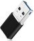 Novara Adaptateur de Lecteur de Carte MéMoire Mini USB 3.0 en Aluminium pour Carte Micro-SD/Lecteur de Carte TF Adaptateur PC Ordinateur Portable