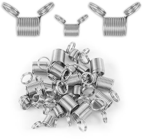 20pcs Bead Stoppers Set, 10 Large and 10 Small Bead Stopper for Jewelry Making Creative Bead Wire Ends Prevent Bead from Falling Out