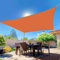 wiipara 3x5m Sonnensegel Rechteckig, Wasserdicht Sonnenschutz Segeltuch Sunsegel, 95% UV Schutz, Regenschutz, Premium Polyester Sonnensegel für Balkon Terrasse Garten, inkl. Befestigungsseile (Orange)