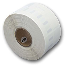 vhbw Etiketten-Rolle 36mm x 89mm (260 Etiketten) kompatibel mit Dymo LabelWriter LW450 Duo, LW450 Etiketten-Drucker, Transparent