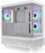 View 270 Plus TG ARGB Snow Mid Tower E-ATX Case; 3x120mm ARGB Fans Included; Support Up to 360mm Radiator; Front & Side Dual Tempered Glass Panel; CA-1Y7-00M6WN-01; 3 Year Warranty