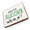 Magnet aus Buchenholz Kühlschrankmagnete mit Sprüchen (Fehlt bei Rucola Nicht EIN M?)
