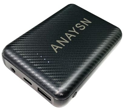 ANAYSN Power Bank/Rechargeable Battery for Heated Vests, Heated Jackets and Mobile Phone, 7.4V 10000mAh