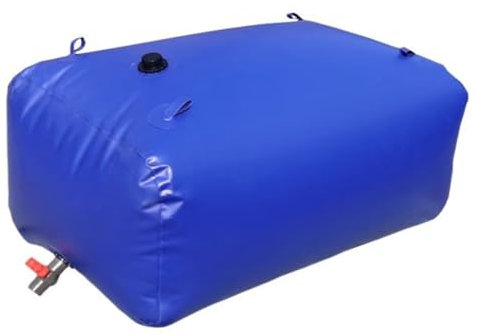 Artiz Récipient De Stockage De Sac d'eau, Réservoir d'eau Portable Pliable Sac d'eau Souple De Grande Capacité Sécheresse, Prévention des Incendies Et Eau d'urgence(6480L/3.6x1.2x1.5m)