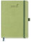 BEZEND Kalender 2025 2026 Wochenplaner A5, 18-Monate Buchkalender Juli 25-Dez 26, PU-Leder Hardcover 1 Woche 2 Seiten mit Stifthalter - Kiwi