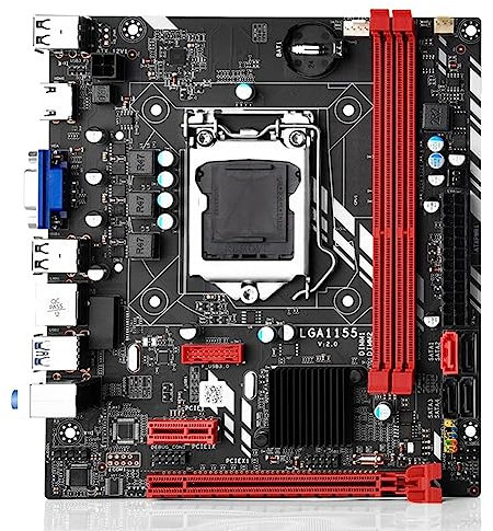 Giwnhvx 1 PZ B75M Desktop Scheda Madre LGA 1155 Supporto di Plastica Memoria DDR3 per I3 I5 I7 CPU 3XUSB 3.0 3.0 Fino a 16GB