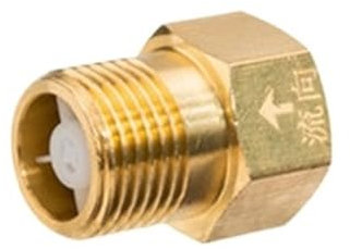 Schläuche, Rückschlagventil aus Messing, 1/2 Zoll Innengewinde, Rückflussventil für Wassertank, Warmwasserbereiter, Toilette (1I2-01)