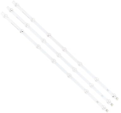 EUETVEXERK Compatible for la retroiluminación LCD de 32 Pulgadas de LG 6916L-1437A B2 2 Piezas + 1438A B1 1 Pieza 1 Juego = 3 Piezas (1 Pieza = 7 LED) Tira de luz para TV