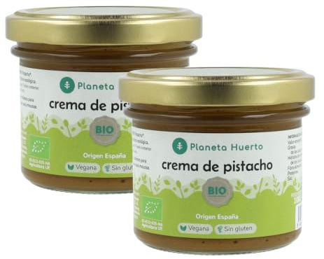 PLANETA HUERTO | Pack 2x Crema de Pistacho 100% ECO 100 g