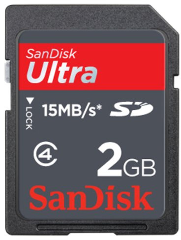 SanDisk Secure Digital (SD) Ultra Speicherkarte 2 GB