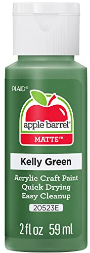 Apple Barrel Acrylic Paint, Green, 2oz