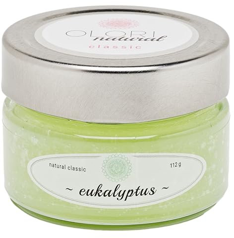 Duftöl Eukalyptus im Glas - Raumduft mit ätherischen Ölen - langanhaltend - natürlich, würzig, krautig - 100% Natürlich & Reine Raumdüfte im Duftglas - Raumerfrischer ohne künstliche Duftstoffe (112g)