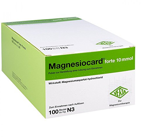 MAGNESIOCARD forte 10 mmol Plv.z.Her.e.Lsg.z.Einn. 100 St