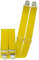 Harrys-Collection Herren Hosenträger 4 Extra Starken Clips uni, Farben:gelb