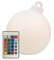 8 seasons design Shining Christmas Ball LED Weihnachtskugel (33 cm, weiß) mit Farbwechsler (15 Farben), inkl. Leuchtmittel, als Weihnachts-Deko, Winter-Deko, für außen und innen