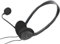 Vivanco IT-HS BASIC RC Stereo Headset mit Fernbedienung (ultraleicht, Lautstärkeregler) schwarz
