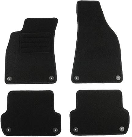 TEXER Textil Fußmatten Passend für Audi A4 B6 8E Bj. 2000-2004 Basic