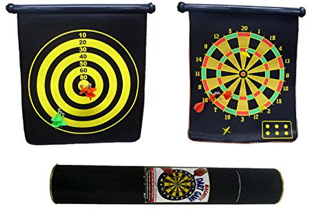 Magnet Dartspiel / Dartscheibe / mit 6 Dartpfeilen / Größe: 50 x 41cm