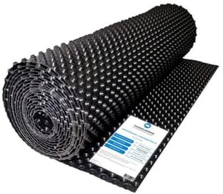 Handelskönig Hochbeetfolie Noppenfolie Noppenbahn Grundmauerschutz 1,5 m x 20 m = 30 m² Dichtungsbahn Drainage ohne Weichmacher Sauberkeitsschicht Hochbeetfolie ohne Weichmacher