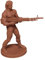Evil Genius Gaming Cinematic Adventure: Rambo Miniature - RPG-Zubehör, Evil Genius Games, diese offiziell lizenzierte Rambo-Miniatur ist 32 mm hoch, aus PV, unlackierte Figur, grau