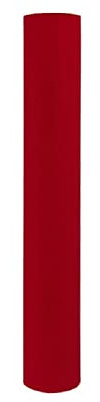Yalulu Velvet Flock Heat Transfer Vinyl, 50 x 100cm HTV Vinyl Iron on Vinyl for Cricut and DIY T-Shirt Clothing Hats Pillows Fabric (Red)