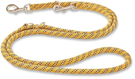 Wolters Führleine Everest reflektierend, Größe:300 cm x 9 mm, Farbe:Curry gelb