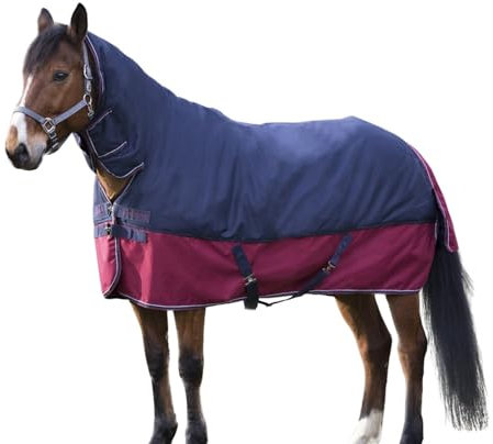 Amesbichler Reitsport Outdoordecke Equitheme TYREX 1200 D200g Füllung mit Halsteil wasserdicht 030/142