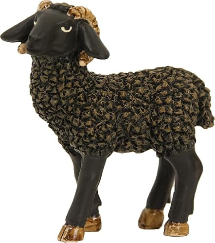 FADEDA Widder/Höhe:7 cm/handbemalt/detailgetreue Krippen Figuren - Weihnachten Tisch Dekoration Krippe Zubehör