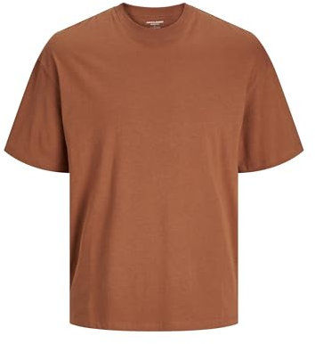 JACK & JONES Herren JJEBRADLEY Tee SS O-Neck NOOS T-Shirt, Mocha Bisque,XS