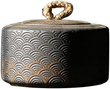 Japanische Keramik-Teeboxen, Vintage-Porzellan-Teebox Zur Aufbewahrung Von Tee Oder Teebox, Lebensmittelwagen, Keramik-Teekanne, Traditionelle Box, Tragbar,Metallisch,HaoAMZ
