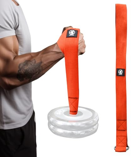 J Bryant Armwrestling Trainingsgurt geeignet für Handgelenk Unterarm und Bizepsübungen kompatibel mit 1 und 2 Zoll Hantelscheiben multifunktionale Fitnessgeräte für zu Hause