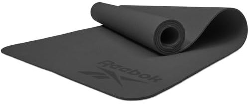 Reebok Yogamatte, 4 mm, Schwarz