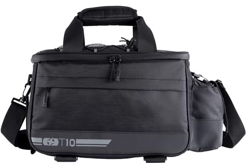 Oxford T-Serie T10 Fahrradtasche mit Schnellverschluss, 10 l
