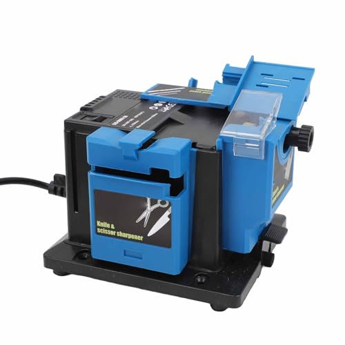 96-W-Elektroschneider-Bohrerschärfer, Multifunktionale Universal-Schärfmaschine für Messer, Meißel, Scherenschleifen, mit Schleifscheibe mit Hoher Härte (#2)